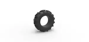 Tractor tire 24 Scale 1:25