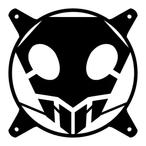Bleach HOLLOW - Custom 120mm Fan Grill Face Plate Cover