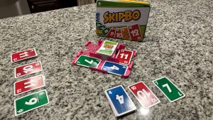 Skip-Bo card holder