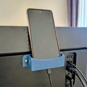 Phone as a webcam for PC monitor stand. 100 mm VESA.