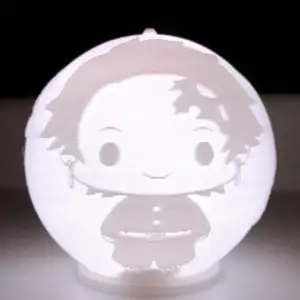 Lithophane  Voice-activated sensor light-浮雕聲控感應燈_鬼滅之刃