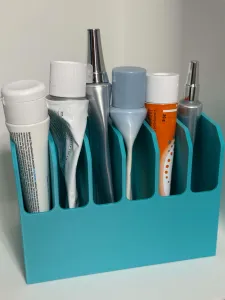 Skincare Organizer for Bottles and Cream Tubes
