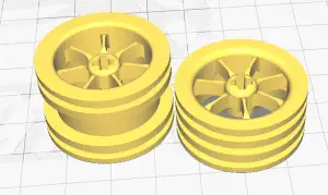 Lego 30.5mm wheels Senna
