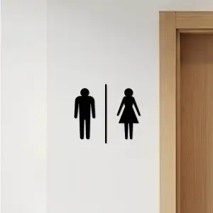 WC, Toilet Sign, Restroom