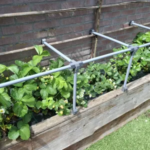 garden net frame corner for 3/4" pvc pijp