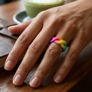 Twisted Infinity Knot Ring – Noah0x03
