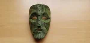 Wooden Textured Mask