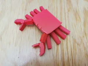 Crab - minecraft style