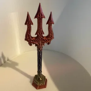 Trident of Poseidon gothic styled