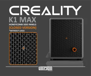 CREALITY K1max - SIDE PANELS WITHOUT LOGO [CLOSED]