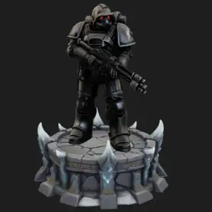 FREE Elite grimdark heavy infantry trooper