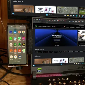 Phone holder for monitor laptop\noteboock
