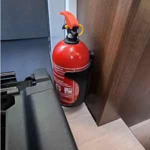 car fire extinguisher holder