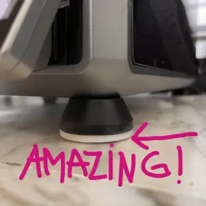 K1 MAX felt pad support
