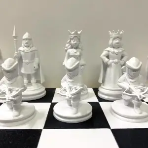 Chess from the cartoon "Once Upon a Time... Life"
