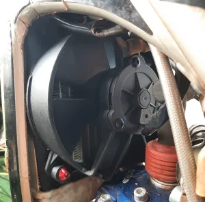 Sherco trial Fan adapter