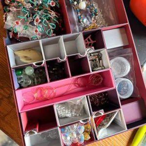 Crafters table top organizer