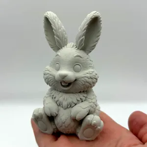Fluffy Easter Bunny