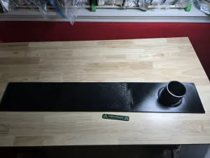 Vertical Window Vent Exhaust for Laser and Air Conditioners