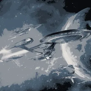 Hueforge Star Trek USS