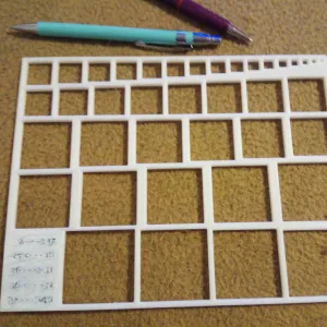 Circle & Square Templates For Drawing