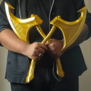 Marvel Rivals: Angela's Axes of Ichors Prop