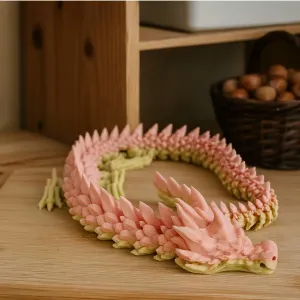Fidget-Flexi-Kristall-Drache