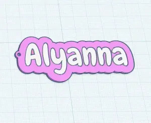 Name Keychain