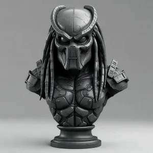 Bust of a predator