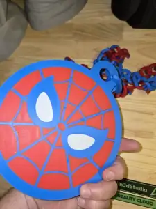 Marvel Avenger Spider Man Medallion Chain Necklace