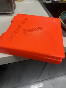 Screw box, screw organiser, organiser box