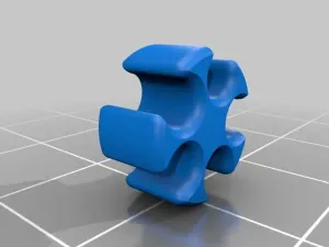 Snowflake USB Cable Organizer
