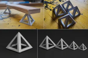 Pyramid Paint Stands – Multi-Size Support Set