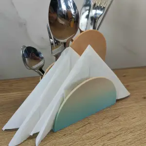 Napkin & silverware holder