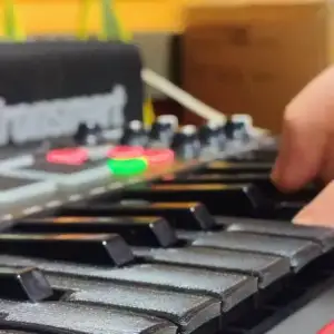 Teclas Controlador Midi Akai Mpk Mini 3