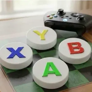 Xbox Gamer Board Game Pieces – Modern Console Style STL ALEM