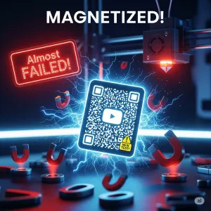 🧲 MAGNETIC QR Cards 💳 FAIL FIRST ⛔ THEN It Finally Worked!
