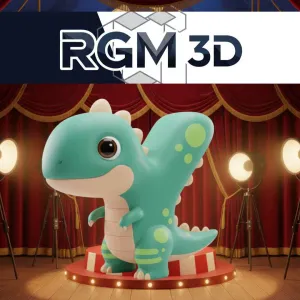 Letter Y in the shape of a Dinosaur