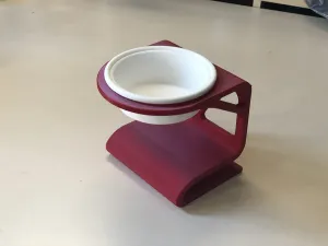 Raised Feeding Bowl for Cats and Small Dogs