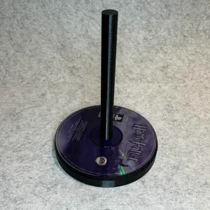 CD DVD spindle storage