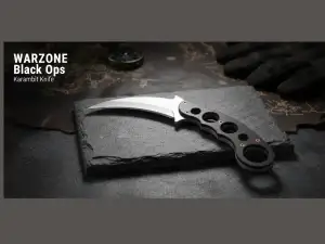 Karambit Knife WARZONE Black Ops