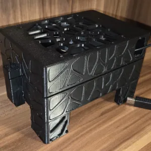 Compact desktop air purifier