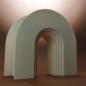 Geometric Nordic Vase - Long Arch