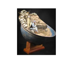Trench Inside a Helmet