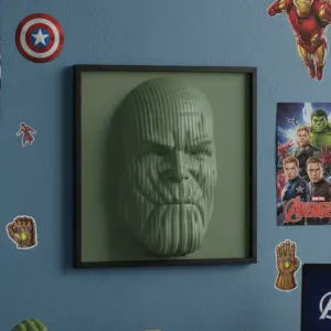 Layered Thanos Wall Art