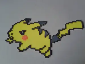 Pikachu, with 3 filament changes