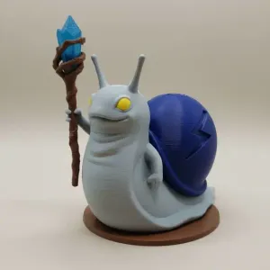 Arcane Crystal Snail Mage – Saw3D