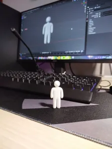 Standing Pose -- Mecha Chameleon