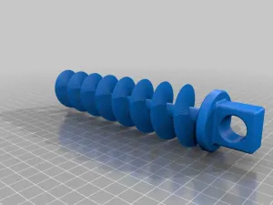 Picchetto a vite piccolo - Small screw peg - sand ancor