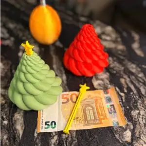 CASH BAUBLE | CHRISTMAS ORNAMENTS MONEY HOLDER